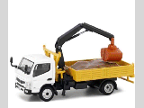 MITSUBISHI FUSO CANTER GRAB LORRY 1-76 SCALE ATC65260